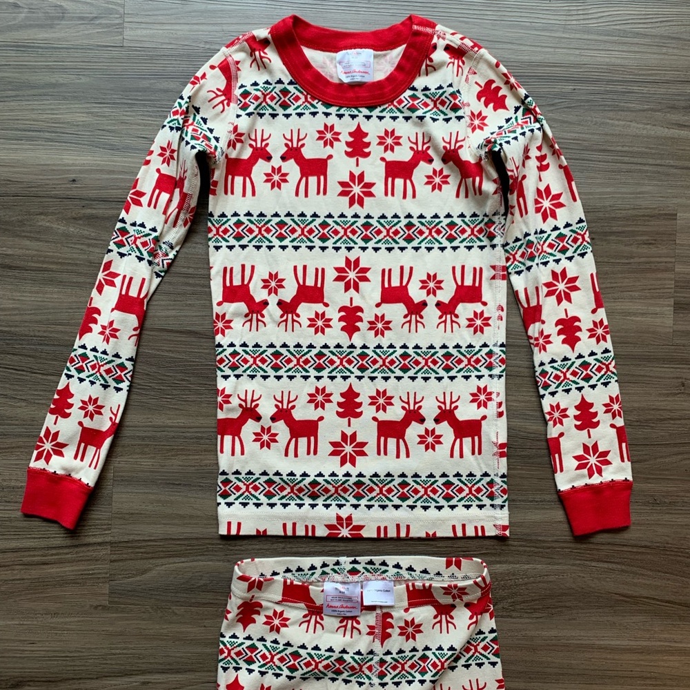 Hanna Andersson Reindeer Nordic Pajama Set